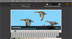 Desktop Screenshot of dennisdavenportphotography.com